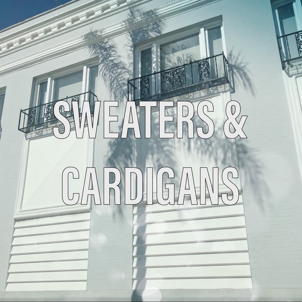 SWEATERS & CARDIGANS - Make me an offer!